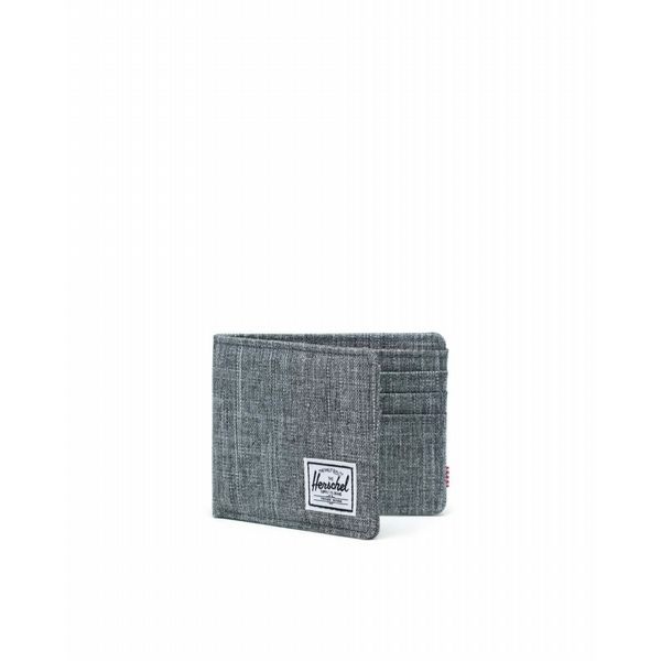 Herschel - Roy Wallet - Raven Crosshatch