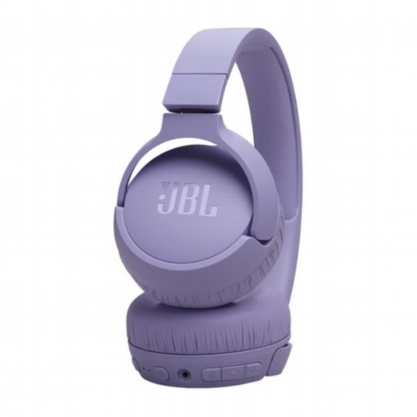 JBL Tune 670NC, On-ear wireless Noice Cancelling headphones, Bluetooth, On-earcup controls, Purple