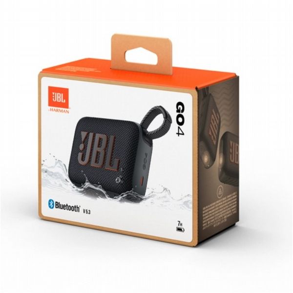 JBL Go 4 Portable Speaker Black