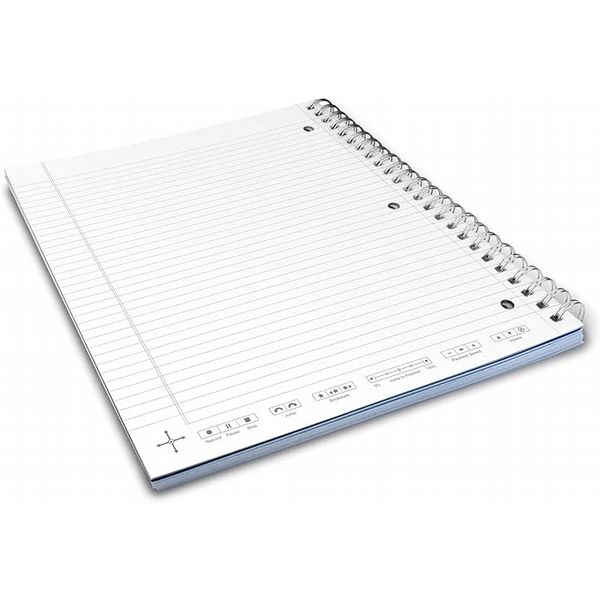 Livescribe Single Subject Lined Notebooks, Letter Size, 4 Pack, 1-4