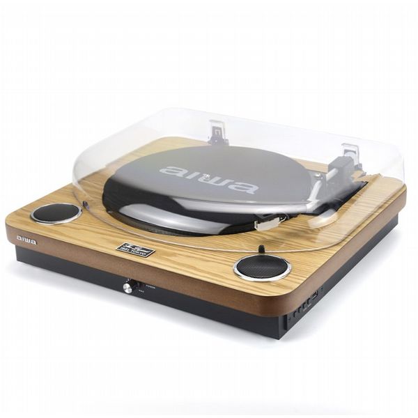 Aiwa Stereo Turntable Gbtur-120Wdmkiii, Wood