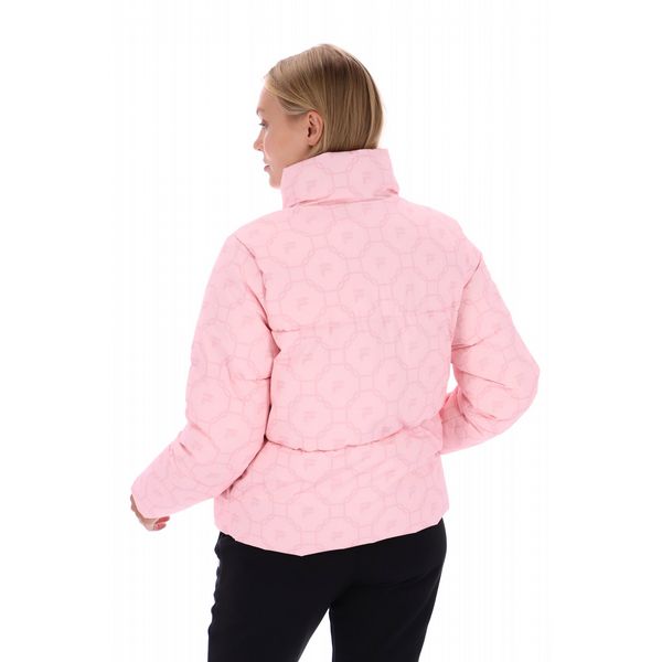 Fila ODI JACKET GIO PRINTED PUFFA JACKET Womens -Orchid