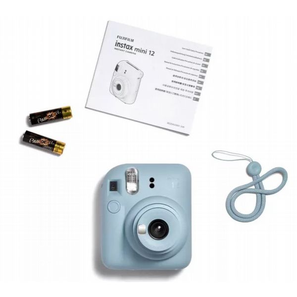 Fuji Instax Mini 12 Pastel Blue Includes 20 Shot Film