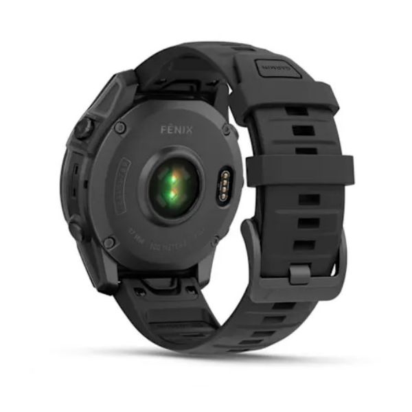 Garmin Fenix E AMOLED Smart Watch - Slate Grey Steel & Black, 47 mm