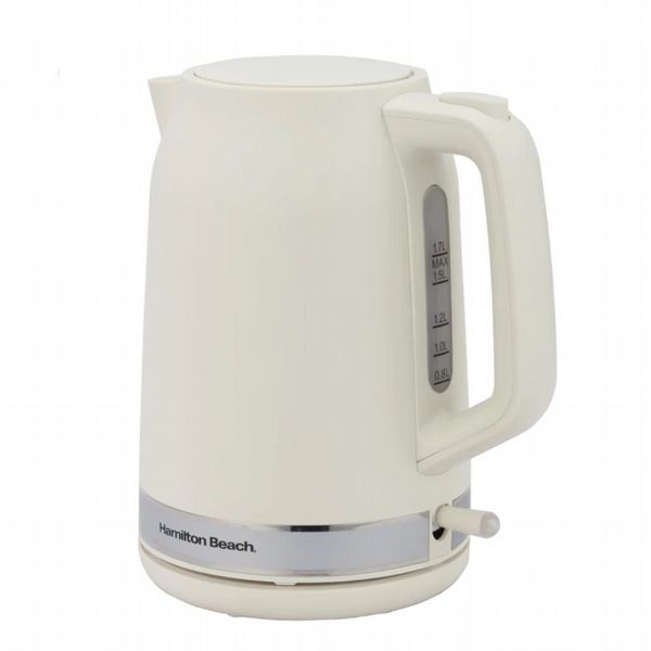 Hamilton Beach Ella Kettle & 2 Slice Toaster Bundle Latte