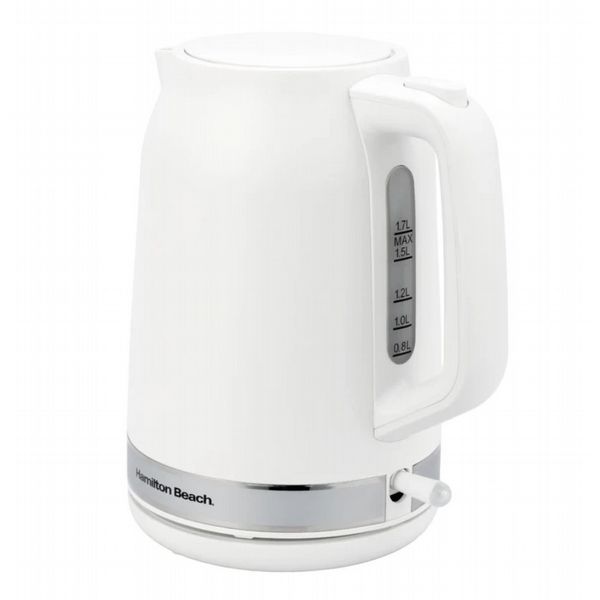 Hamilton Beach Ella Kettle & 2 Slice Toaster Bundle White