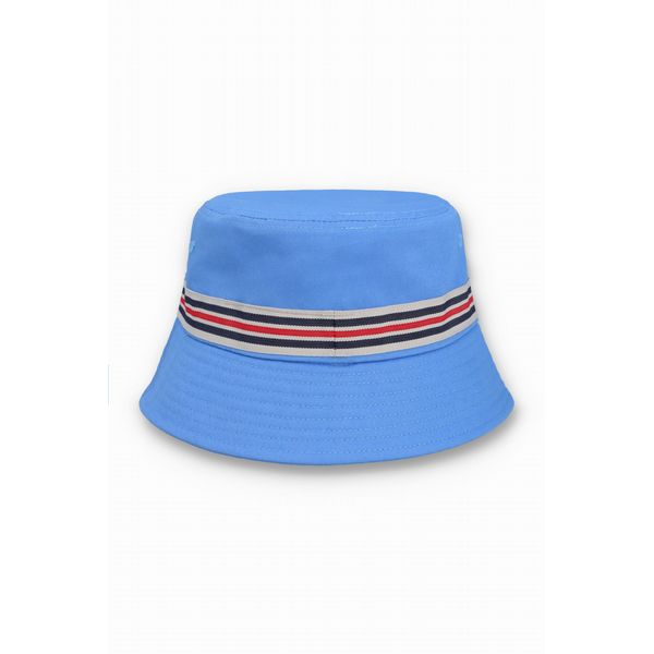 FILA JOJO FBOX AND HERITAGE STIPE BUCKET HAT VISTA BLUE