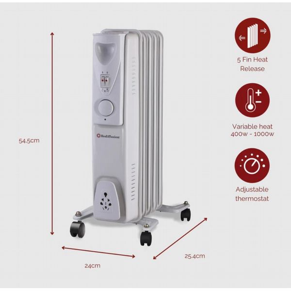 REDIFFUSION OIL FILLED RAD 1000W