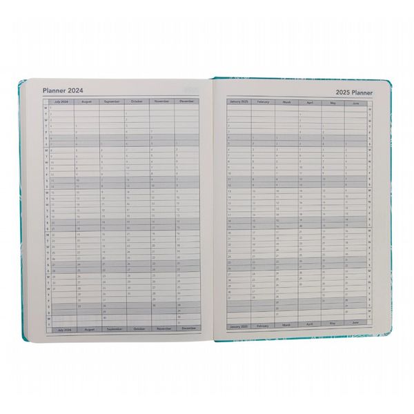 Collins TARA Mid Year 24-25 Diary  A5 Day-to-Page - Teal