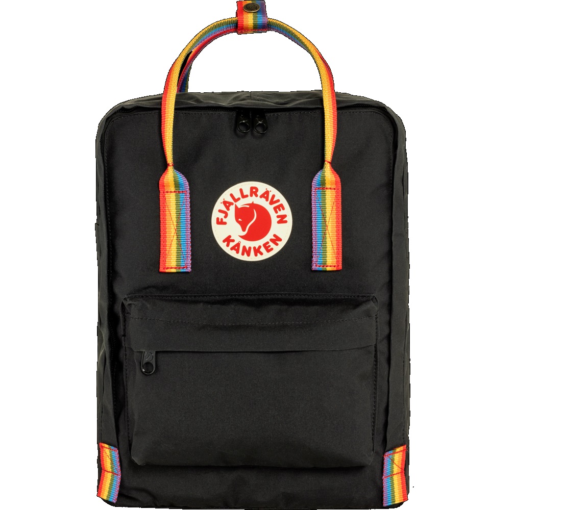 Fjallraven - Kanken Rainbow - Black