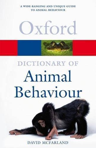 Dictionary of Animal Behaviour, A