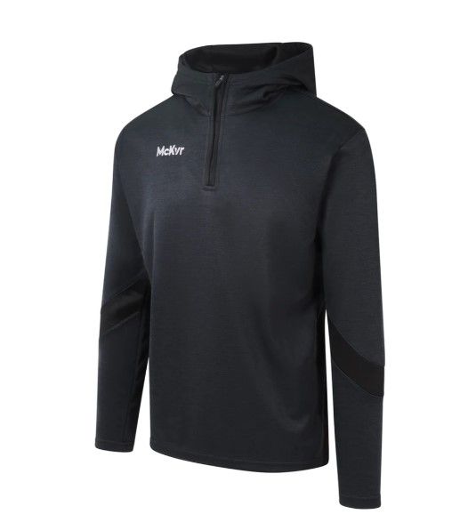 McKeever Core 22 Adult 1/4 Zip Hoodie Black