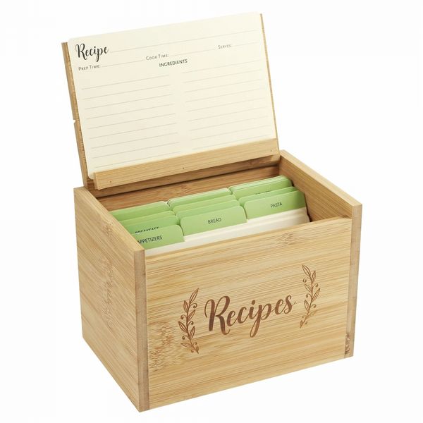 Peter Pauper Recipe Box Set