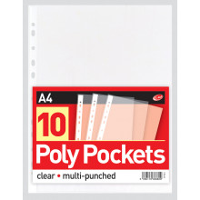 A4 10 POLY POCKETS