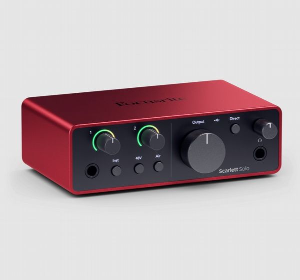 Focusrite Scarlett Solo 4th Gen