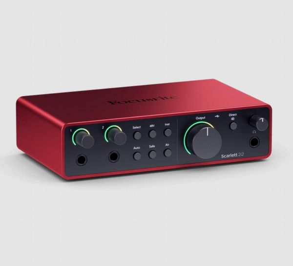 Focusrite Scarlett 2i2 4th Gen