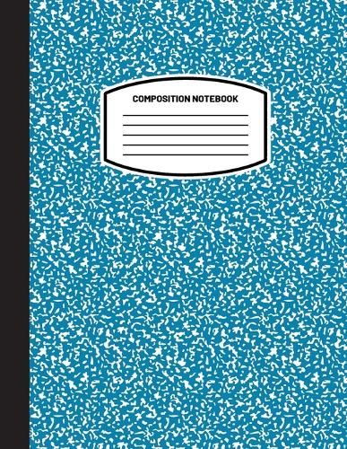 Classic Composition Notebook: (8.5x11) Wide Ruled Lined Paper Notebook Journal (Blue Gray) (Notebook for Kids, Teens, Students, Adults) Back to School and Writing Notes