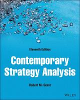 Contemporary Strategy Analysis