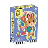 Bunny Bouquet 48 Piece Scratch & Sniff Shaped Mini Puzzle