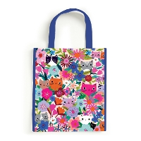 Blooming Cats Reusable Shopping Bag