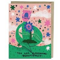 6 Pack Barry Lee for Em & Friends Blossoming Beautifully Encouragement Card