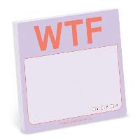 Knock Knock WTF Sticky Notes (Pastel Edition)