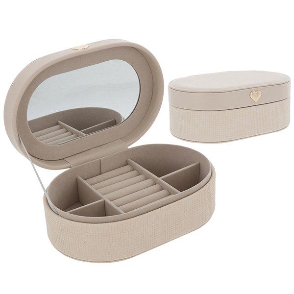 Rox Box Jewellery Box Oval Large Oyster