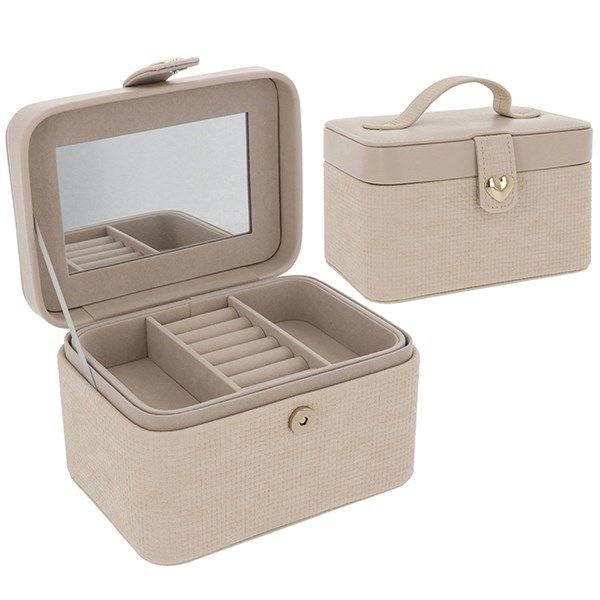 Rox Box Jewellery Box Two Tier Oyster