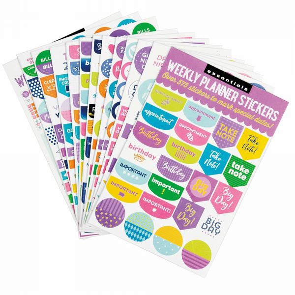 Peter Pauper Planner Stickers Weekly