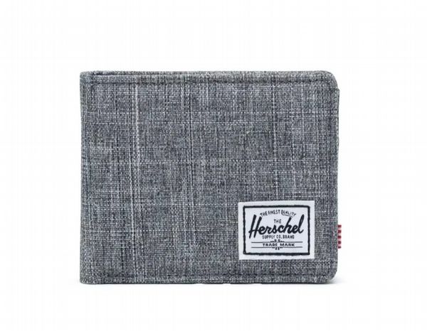 Herschel - Roy Wallet - Raven Crosshatch