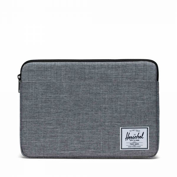 Herschel Anchor 14 Inch Sleeve Raven Crosshatch