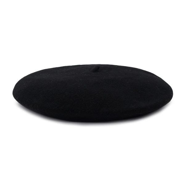 Equilibrium Fashionista Luxury Beret Black