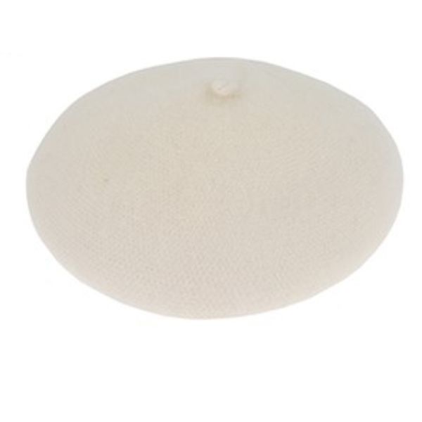 Equilibrium Fashionista Luxury Beret Cream