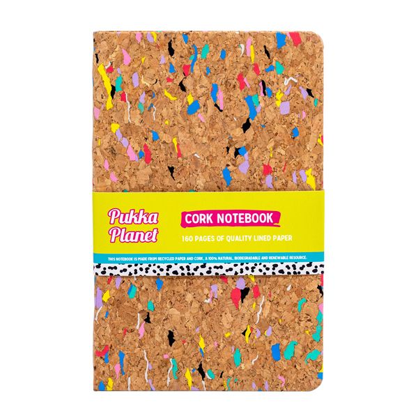 Pukka Planet Cork Softcover Notepad