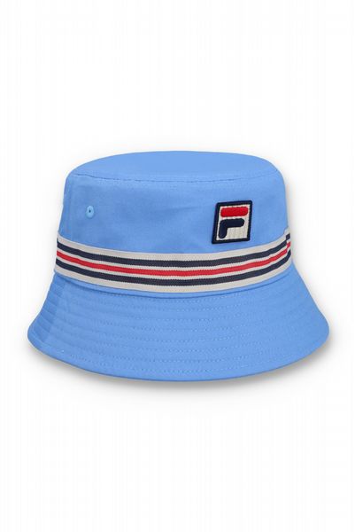 FILA JOJO FBOX AND HERITAGE STIPE BUCKET HAT VISTA BLUE