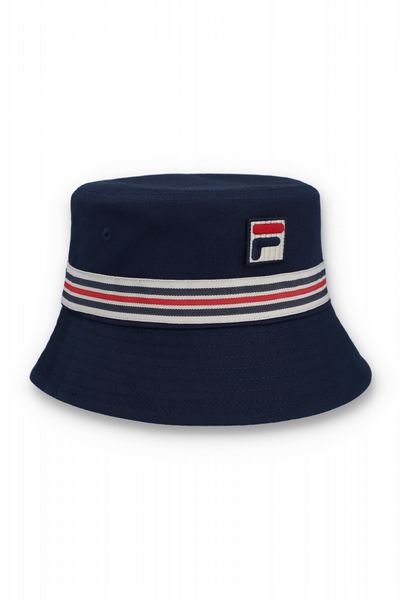 FILA JOJO FBOX AND HERITAGE STIPE BUCKET HAT FILA NAVY