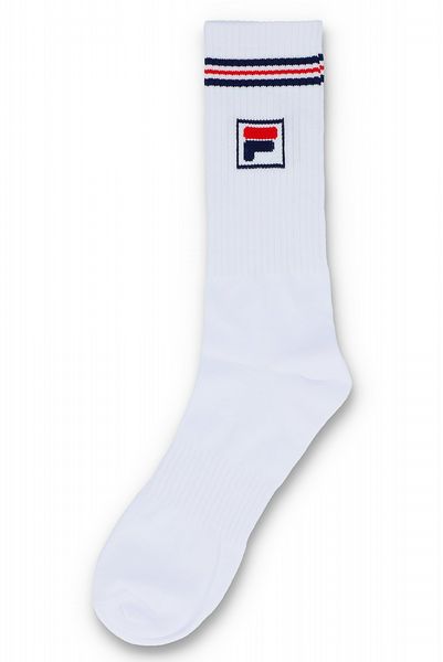 FILA JENT PADDED SPORTS SOCKS WHITE 7-11