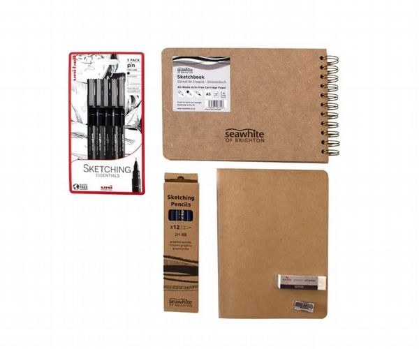 Seawhite Drawing & Sketching Art Gift Box