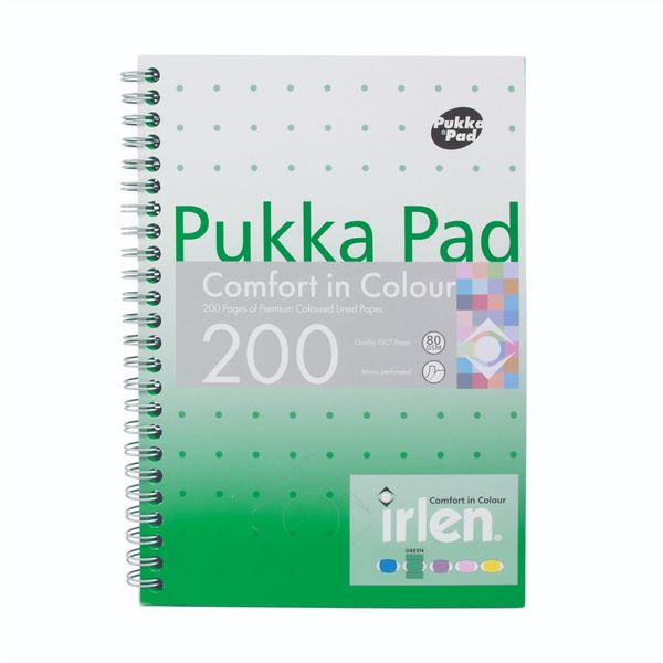 Pukka Irlen A5 Jotta Green