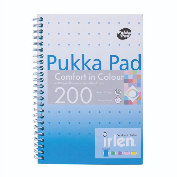 Pukka Irlen A5 Jotta Turquoise