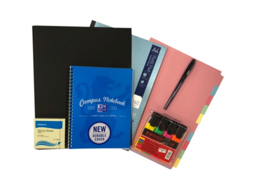 Ring Binder Bundle with stationery essentials