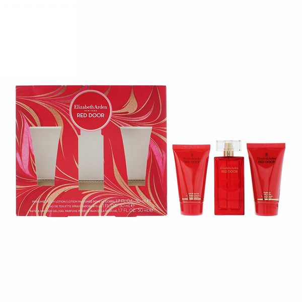  Elizabeth Arden Red Door 3 Piece Gift Set: Eau de Toilette 30ml - Body Lotion 50ml...