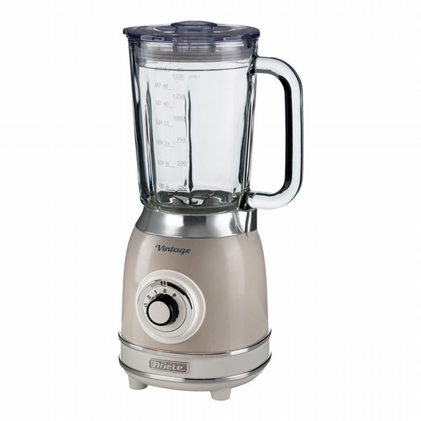 Ariete Vintage 1000W Glass Jug Blender Cream