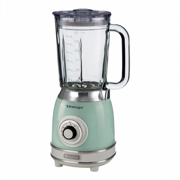 Ariete Vintage 1000W Glass Jug Blender Green