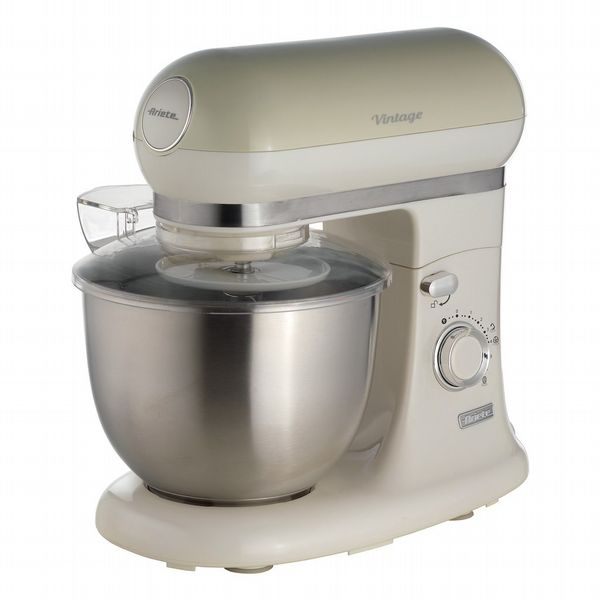 Ariete Vintage 1200W 5.5L Stand Mixer Cream