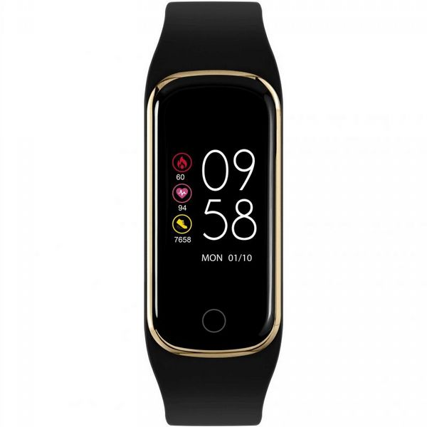 Reflex Series 08 Black & Gold Fitness Tracker