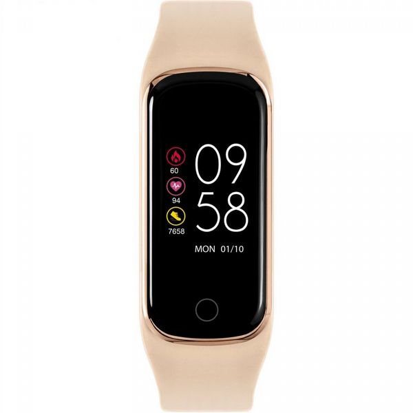 Reflex Series 08 Blush Pink & Gold Fitness Tracker