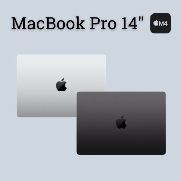 MacBook Pro 14-inch: Apple M4 chip with 10-core CPU and 10-core GPU, 16GB, 1TB SSD