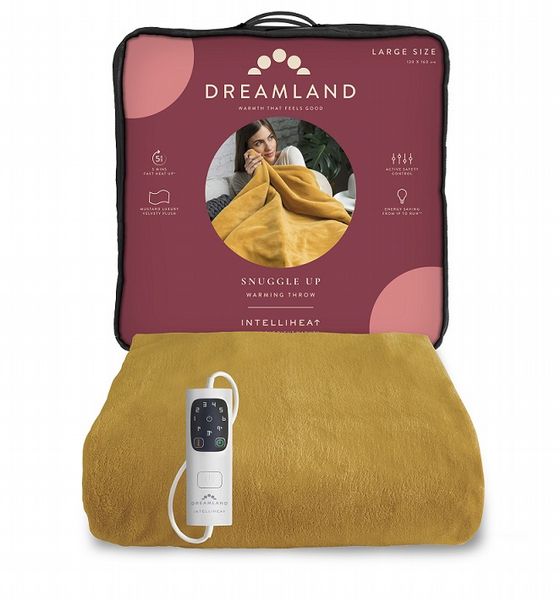 Dreamland Warming Throw Mustard