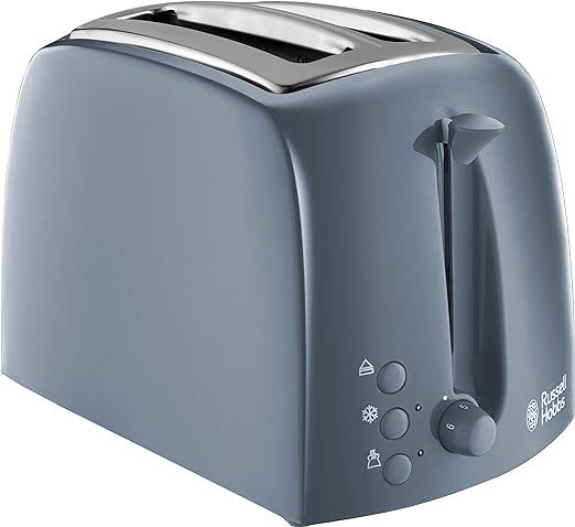 Russell Hobbs Textures 2 Slice Toaster Grey